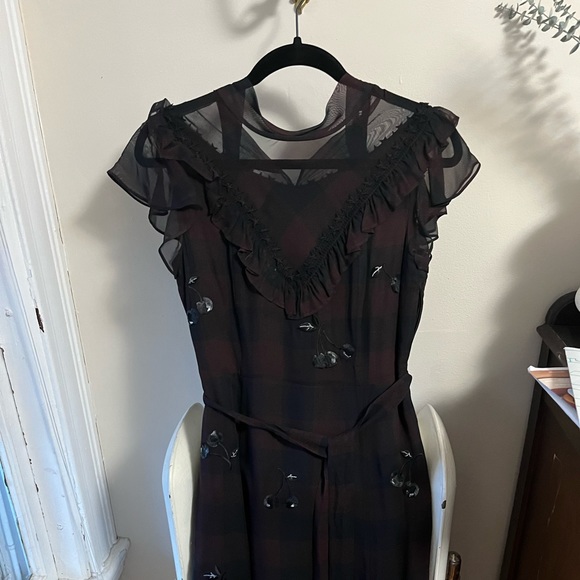 NWT Western Dress With Necktie - Picture 7 of 11